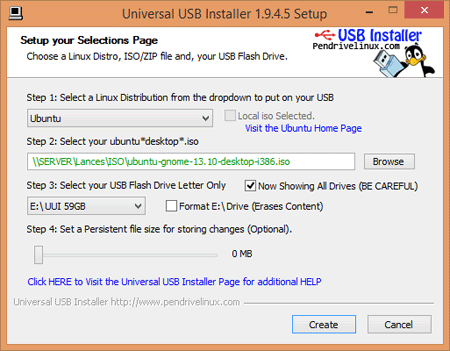 Universal USB Installer screenshot.png