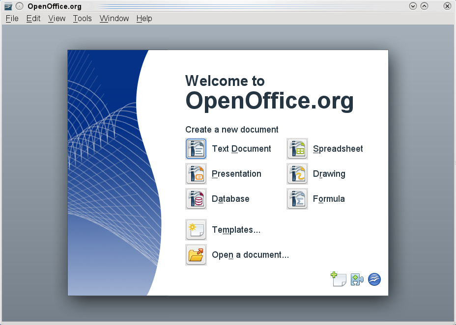 OpenOffice – office suite