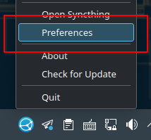Qsyncthing-menu-preference.png