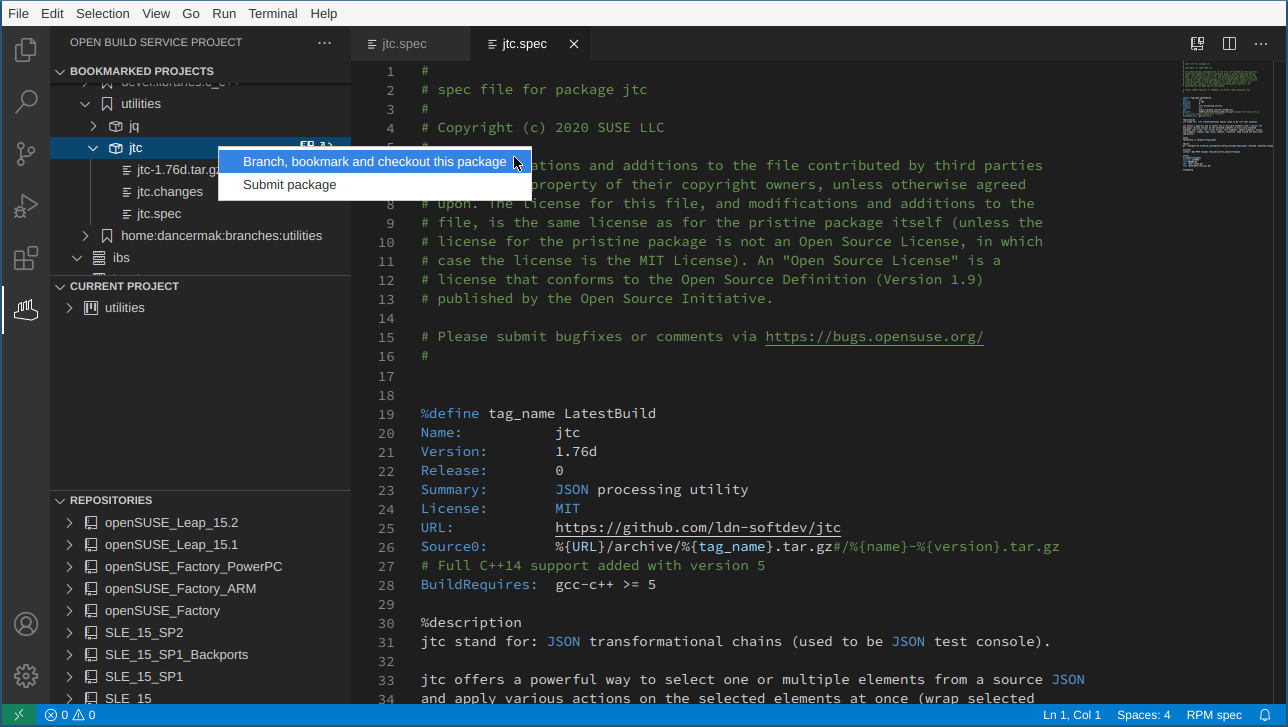 Visual Studio Code - openSUSE Wiki