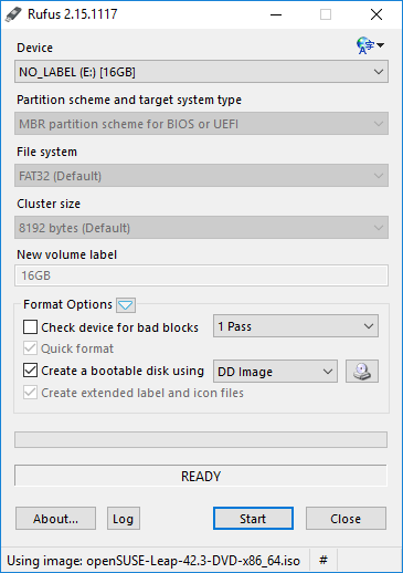 suse linux iso usb