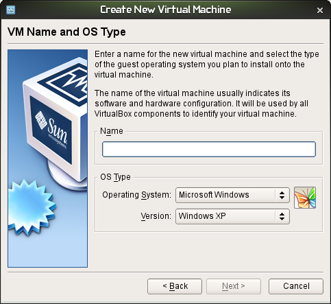 how to install operating system on virtual machine