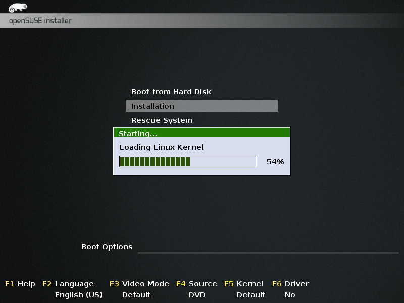 2 installation. Linux Kernel loading. Ccc2_install. It looks like you started an upgrade and booted from installation Media.