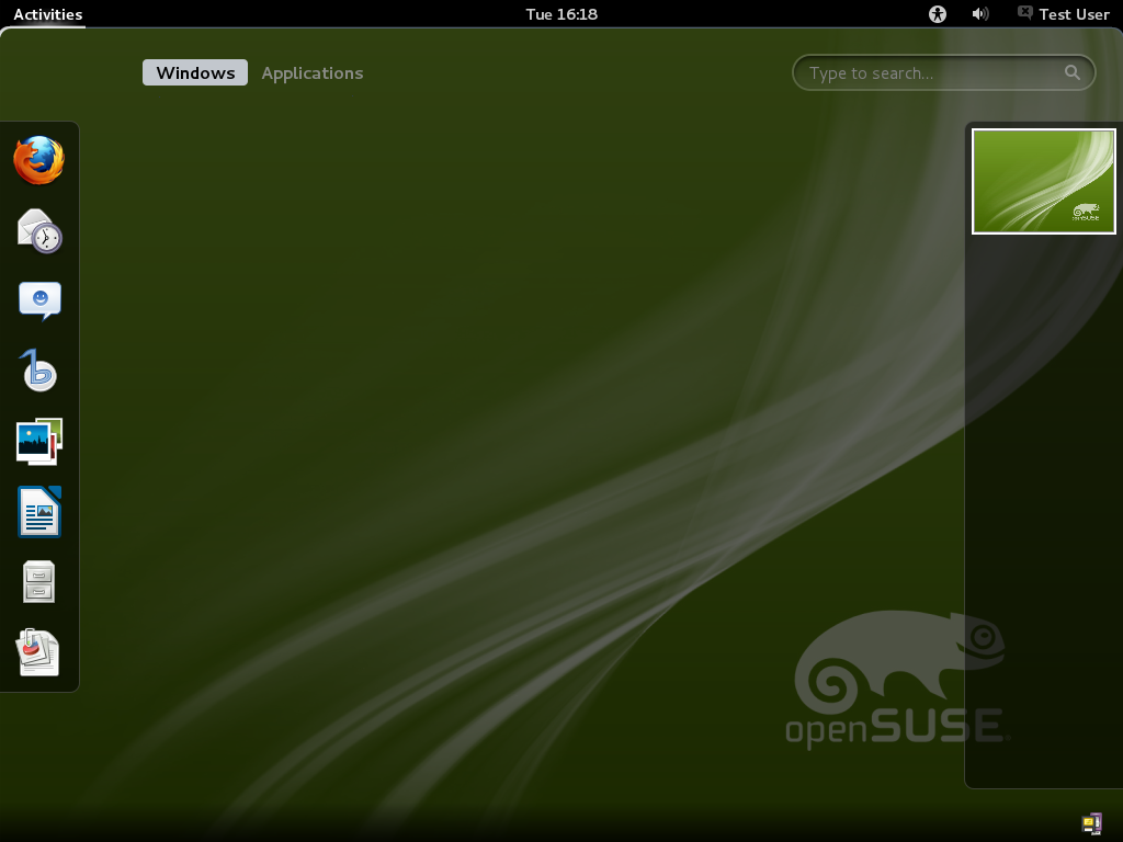 OpenSUSE 12.1 GNOME activities.png